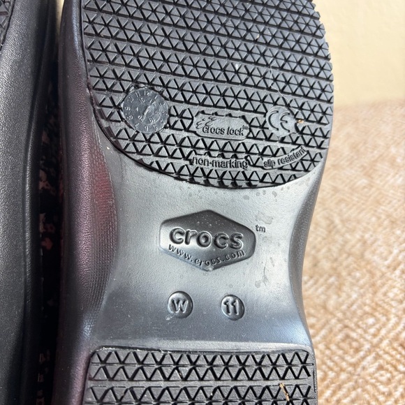 Crocs Clog Women’s Sz 11 Neria Pro II Clog Work Slip On SR Shoes Nursing - Picture 6 of 7